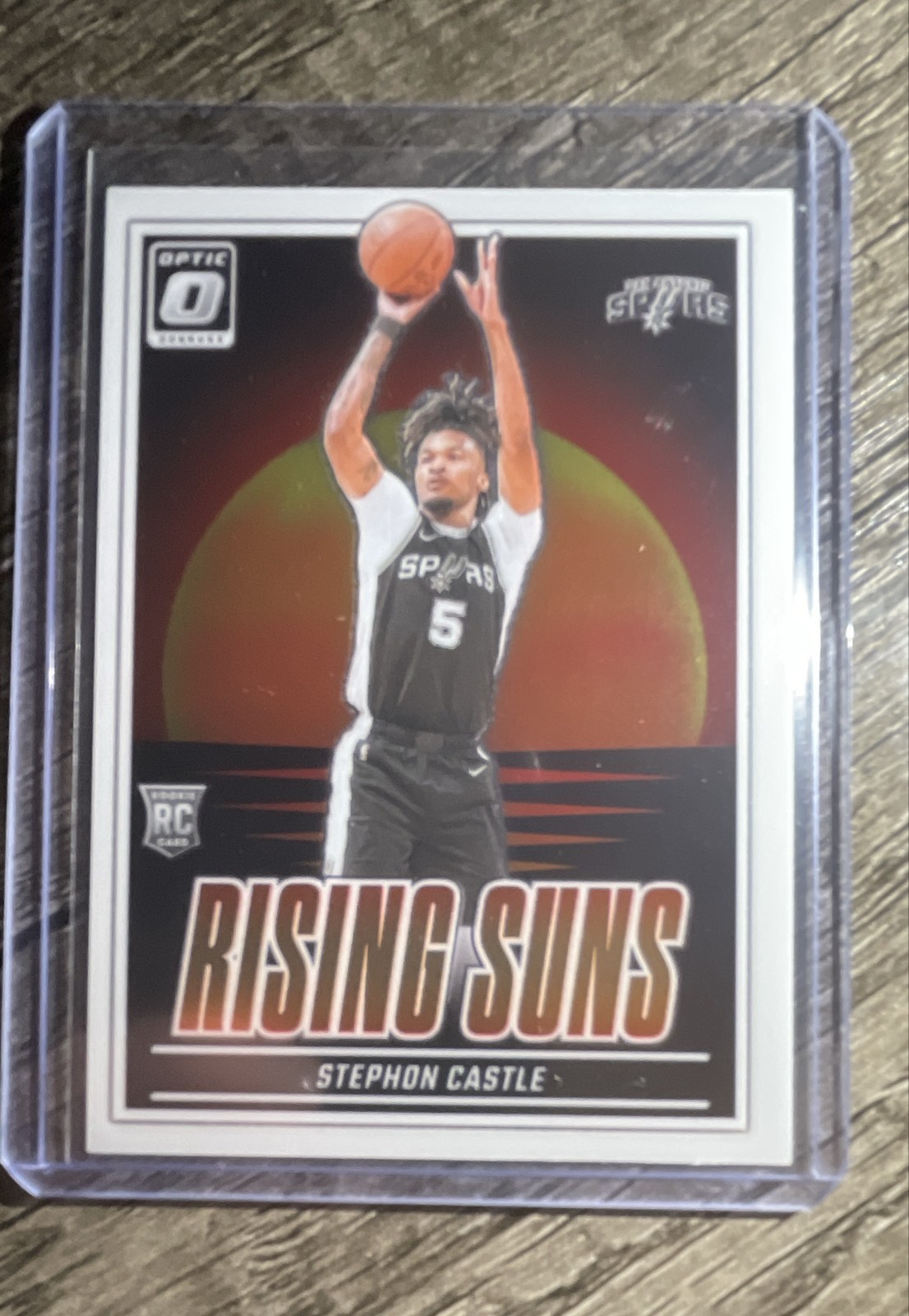 2024-25 Panini Donruss Optic - Rising Suns Stephon Castle #6 (RC)