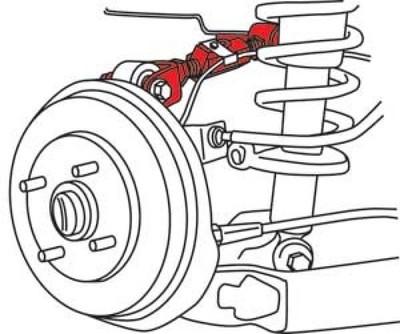 SPC Performance 60120 Camber Kit for Honda Civic 2003 & Acura RSX 2002-2003  