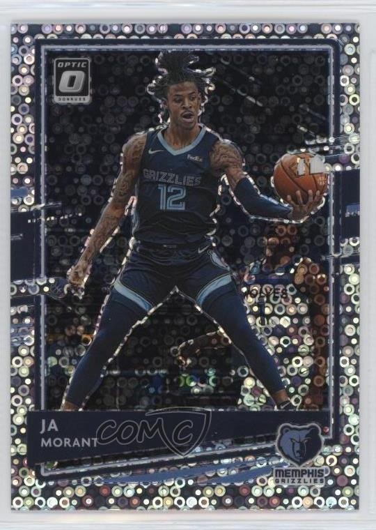 2020-21 Panini Donruss Optic Fast Break Holo Prizm Ja Morant #117 16k5