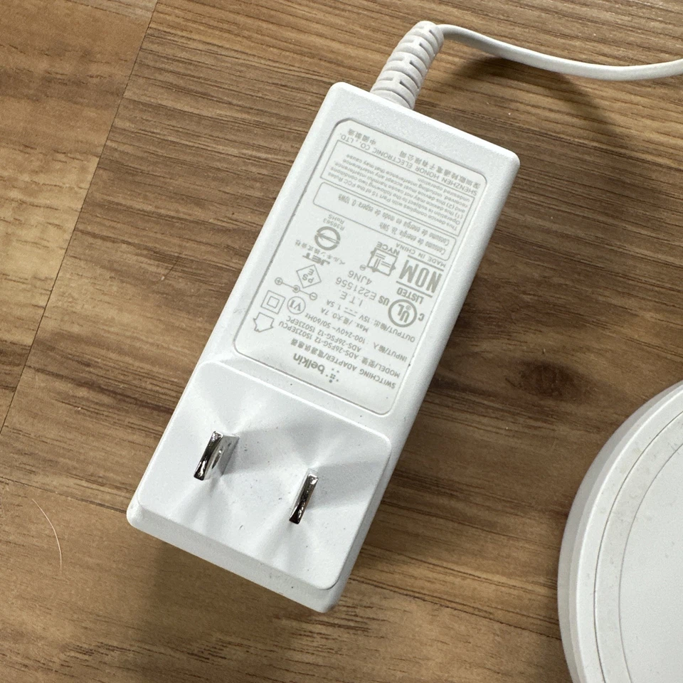 Almohadilla de Carga Inalámbrica Belkin Qi2 15W Blanca Compatible con MagSafe Foto 3 de 4