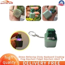 Frog Croaking Fidget Toy Adults Keyboard Clicker Frog Keyboard