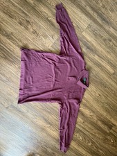 Men's Club Room Red Long Sleeve Polo Size Large 100% Cotton Made In USA