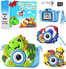 Kids Camera for Boys Toys Gifts: 3 4 5 Year Old Boy Birthday Gift, Blue, Blue