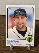 2022 Topps Heritage Minor League Colton Cowser Orioles Prospect RC Card #129