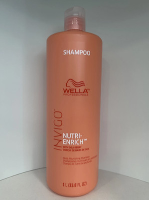 Wella Invigo Nutri-Enrich Shampoo Deep Nourishing For Dry & Damaged Hair 33.8 oz