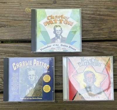 Charley Patton - 3x CD Lot King and Founder of the Delta Blues - Yazoo Records