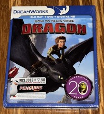 How to Train Your Dragon: Original  Blu-ray  DVD NEW