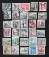SPAIN - 1964/1970 Tourist Series - Complete Sets  - MNH/MH/VFU