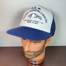 DRW Electric Plumbing Heating Dingmans Ferry PA Mesh Hat Cap Snap Back Trucker