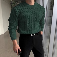 Autumn And Winter New Warm Thick Needle Turtleneck Sweater Men