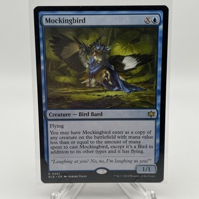 1x Mockingbird - Bloomburrow - NM  -  MTG