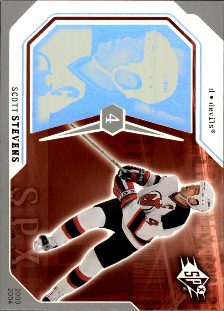 2003-04 SPx #56 Scott Stevens - HKY