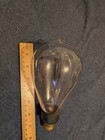 Authentic Mazda Pre-1922 Large, Tipped Glass Antique Light Bulb, Early Tungsten — photo 2