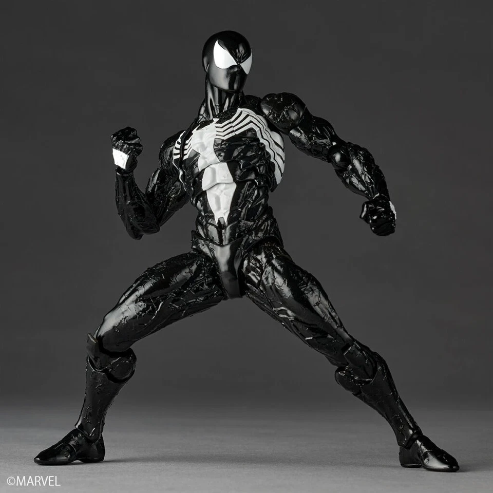 Kaiyodo Revoltech Amazing Yamaguchi Symbiote Spider-Man fom JAPAN PSL - Image 2 of 4