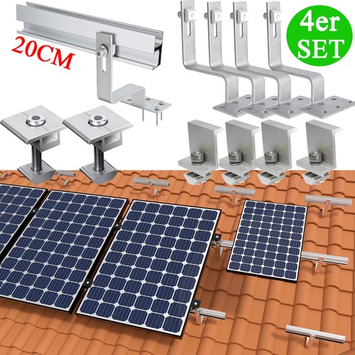 Photovoltaik Befestigung Auf Einem Ziegeldach - Komplettsets, Anleitung
