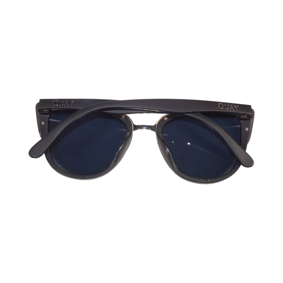 Quay Australia Cat eyes 3” My Girl Sunglasses Quay Australia My Girl 126 Cat Eye 3 Sunglasses Black w  main image 4