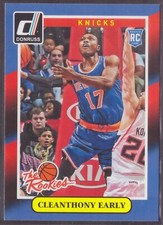 Cleanthony Early New York Knicks: 2014-15 Panini Donruss The Rookies #19 NRMT