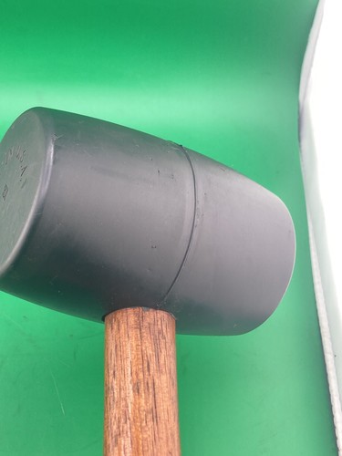 Vintage Craftsman No. 2 Rubber Hammer Mallet # 45787 USA Excellent Used Once - Picture 6 of 9