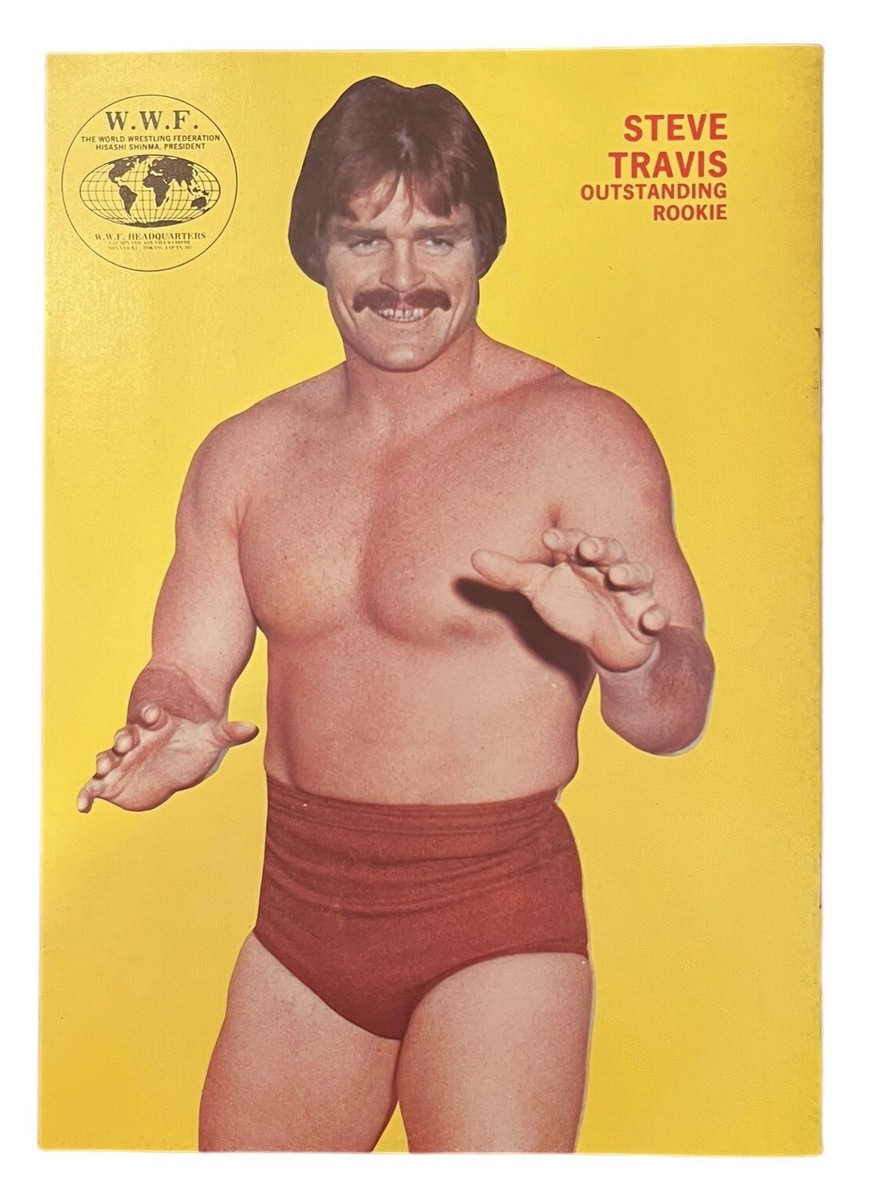 Vintage 1979 WWF Wrestling Program Madison Sq Garden B. Backlund