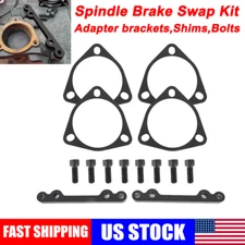 For Blazer Sonoma GBody 2WD Spindle Brake Swap Corvette C5 C6 Conversion Kit US