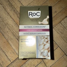 RoC RETINOL CORREXION Line Smoothing Night Serum - 30 Capsules