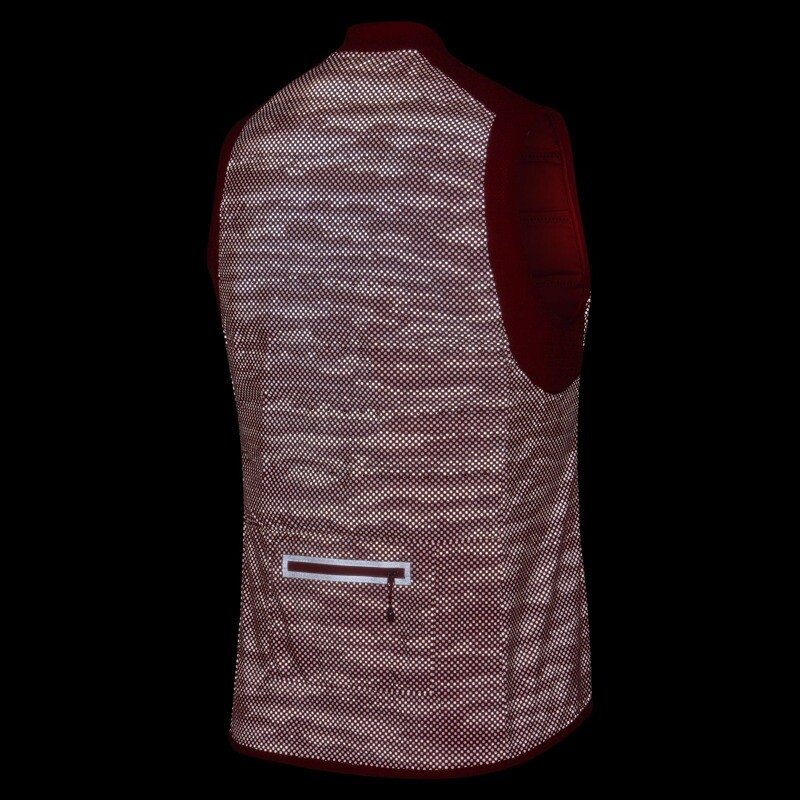 NIKE 800 DOWN AEROLOFT VEST JACKET SIZE S SMALL RED FLASH