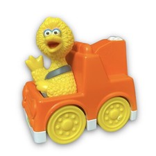 BIG BIRD RACER Sesame Street Workshop Toy Car Figure Bakery Crafts 2010 Henson