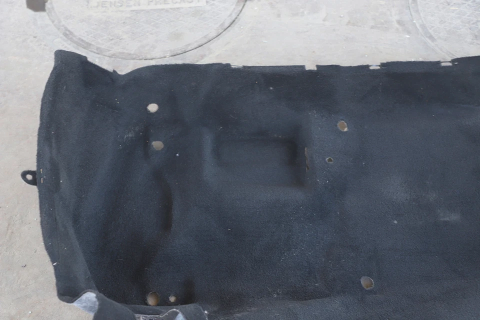 Nissan 350Z 07-08 Interior Floor Carpet Black 74902-CE000, B006, OEM, 2007, 2008 - Image 2 of 4