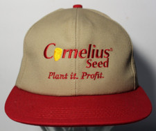 New 1990s Vintage Cornelius Seed SNAPBACK TRUCKER HAT CAP K-Products MADE IN USA