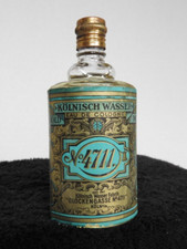 1800s Echt Kolnisch Wasser No. 4711 Original Eau Du De Cologne Voll Mit Flasche