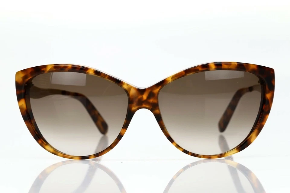 Gafas de sol ALEXANDER MCQUEEN para mujer AMQ4147/N/S Habana/oro ojo de gato 61 mm 141200 Foto 2 de 4