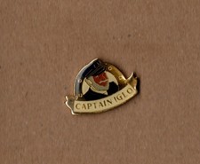 Anstecknadeln / Kapitän Iglu (Epoxid Goldbod...