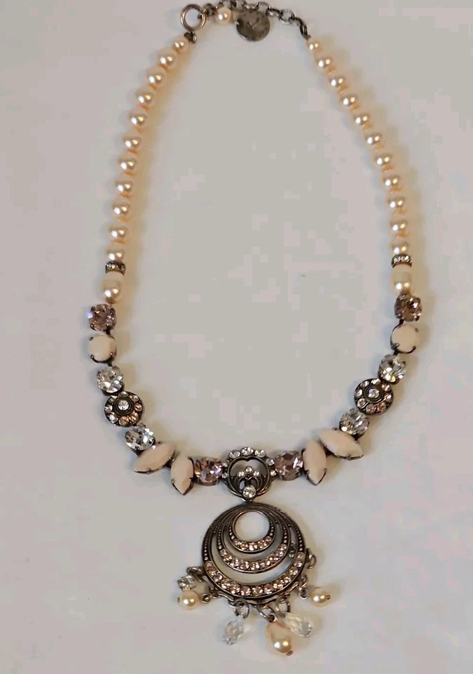 Reminiscence Kristall/Strass Glitter  Halskette/Collier Neuwertig - Bild 3 von 4