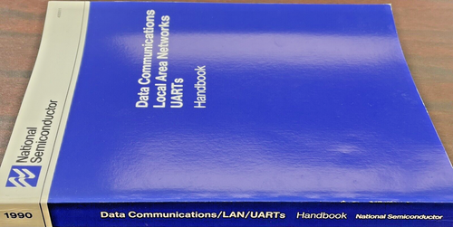 NATIONAL SEMICONDUCTOR 1990 Data Communications, UARTs Manual, VERY NICE - Picture 2 of 3