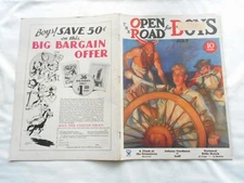 THE OPEN ROAD FOR BOYS Magazine-JULY,1934