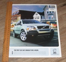 VOLVO Car AD 2003 XC90 original ONE magazine page advertisement
