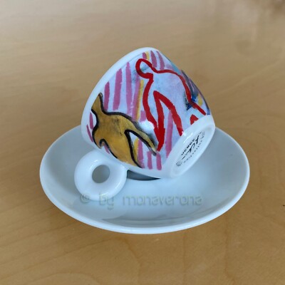 illy Collection 1997 - Il ballo del caffè - Sandro Chia - Espressotasse