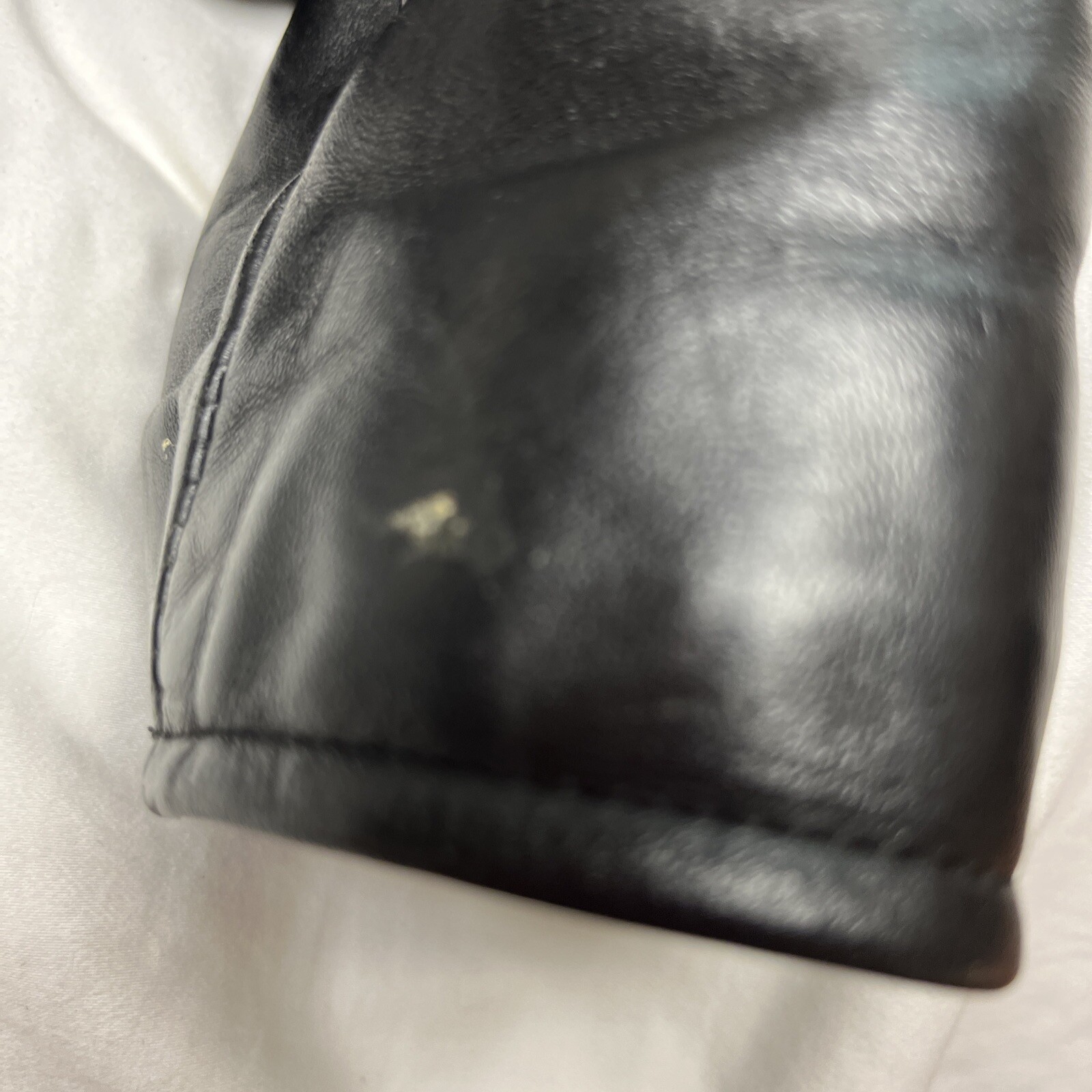 Vintage Open Road Collection Cafe Racer Leather Motorcycle Jacket Adult Size 52