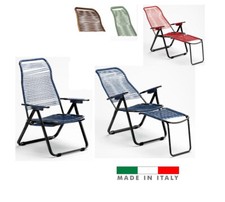 Sedia a Sdraio Cordonata Poltrona con Prolunga Variante di colori Assortiti