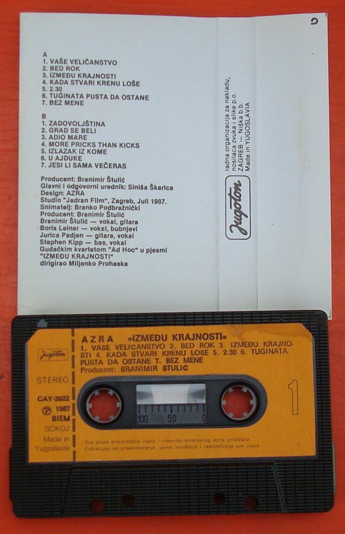 Azra Izmedju Krajnosti Jugoton Cay 2022 1987 Ex Yu Ebay ebay