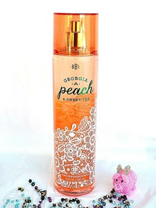 Bath And Body Works Georgia Peach Sweet Tea Fragrance Mist 8 Fl