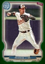 2020 Topps Gypsy Queen Green #185 Jose Iglesias Baltimore Orioles