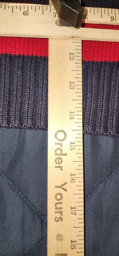 Polo Ralph Lauren Sweater Boys Size 6 Red Blue 1/4 Zip Striped Sweatshirt Jumper - Picture 13 of 15
