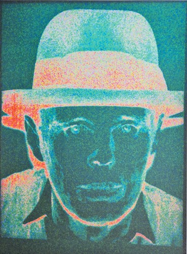 ANDY WARHOL * Joseph Beuys * 57 x 38 cm * signed lithograph * limited # 70/100 - Bild 2 von 11