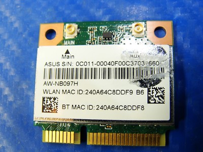 Asus X551C-HCL1201L 15.6'' Genuine Wireless WiFi Card AW-NB097H AR5B225 ER*