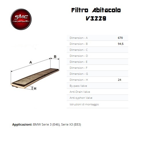 Kit Tagliando Olio + 4 Filtri Misti BMW 3 (e46) 320 D Kw 100 Cv 136 - Miniatura 6