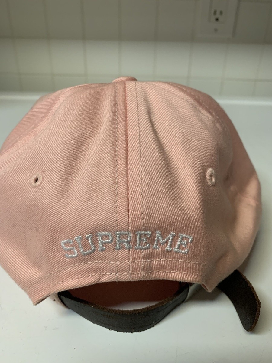 Supreme S/S 2016 3M Reflective S Logo 6 Panel Cap Hat Pink Used | eBay