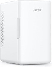 6L Mini Frigorifero Elettrico Portatile per Auto/Casa 12V/220V, 8 Lattine, Mini 