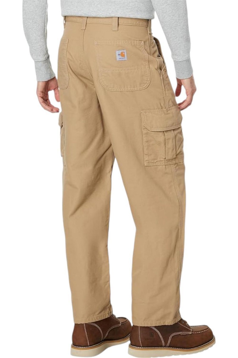 Carhartt Men's Flame Resistant Cargo Pant Golden Khaki | eBay
