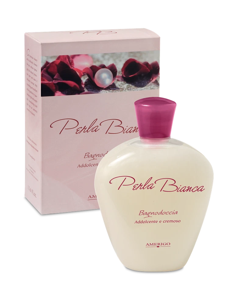 Amerigo Cremige weiße Perle Duschbad 400ml